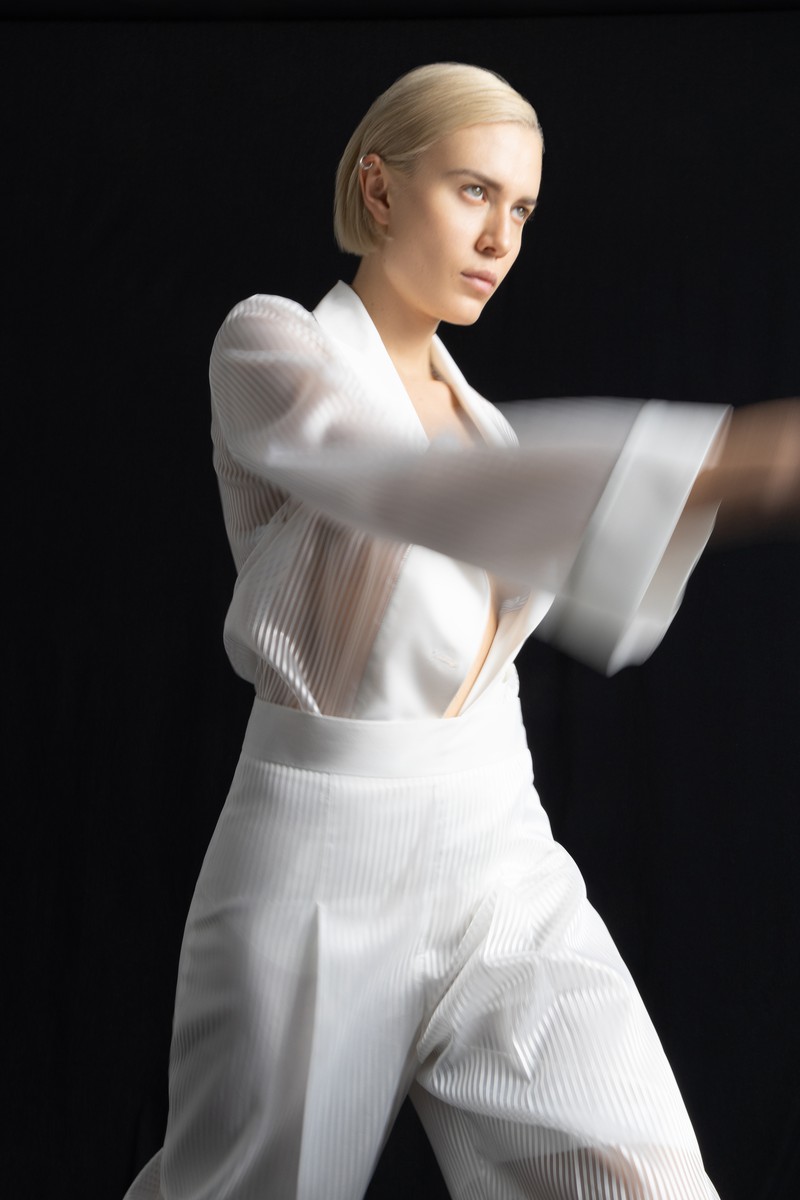 Jacket female ЖАКЕТ VASSA&Co White