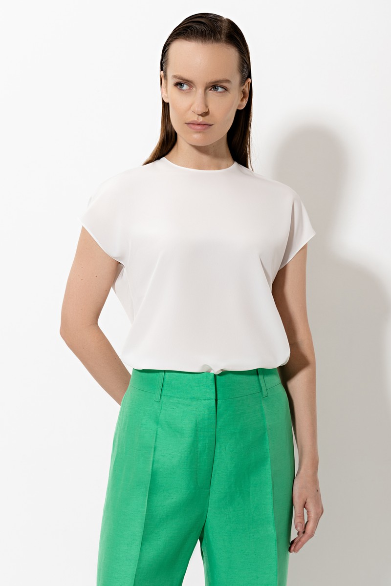 Blouse female БЛУЗКА VASSA&Co White