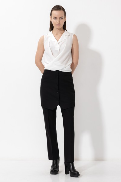 Блузка , пол женский, цвет белый