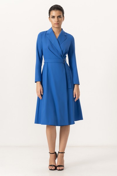 Платье VASSA&Co, пол женский, цвет синий