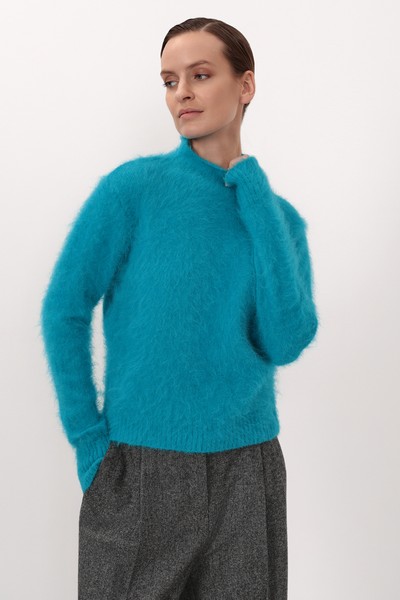 Pullover VASSA CODE, пол female, цвет голубой