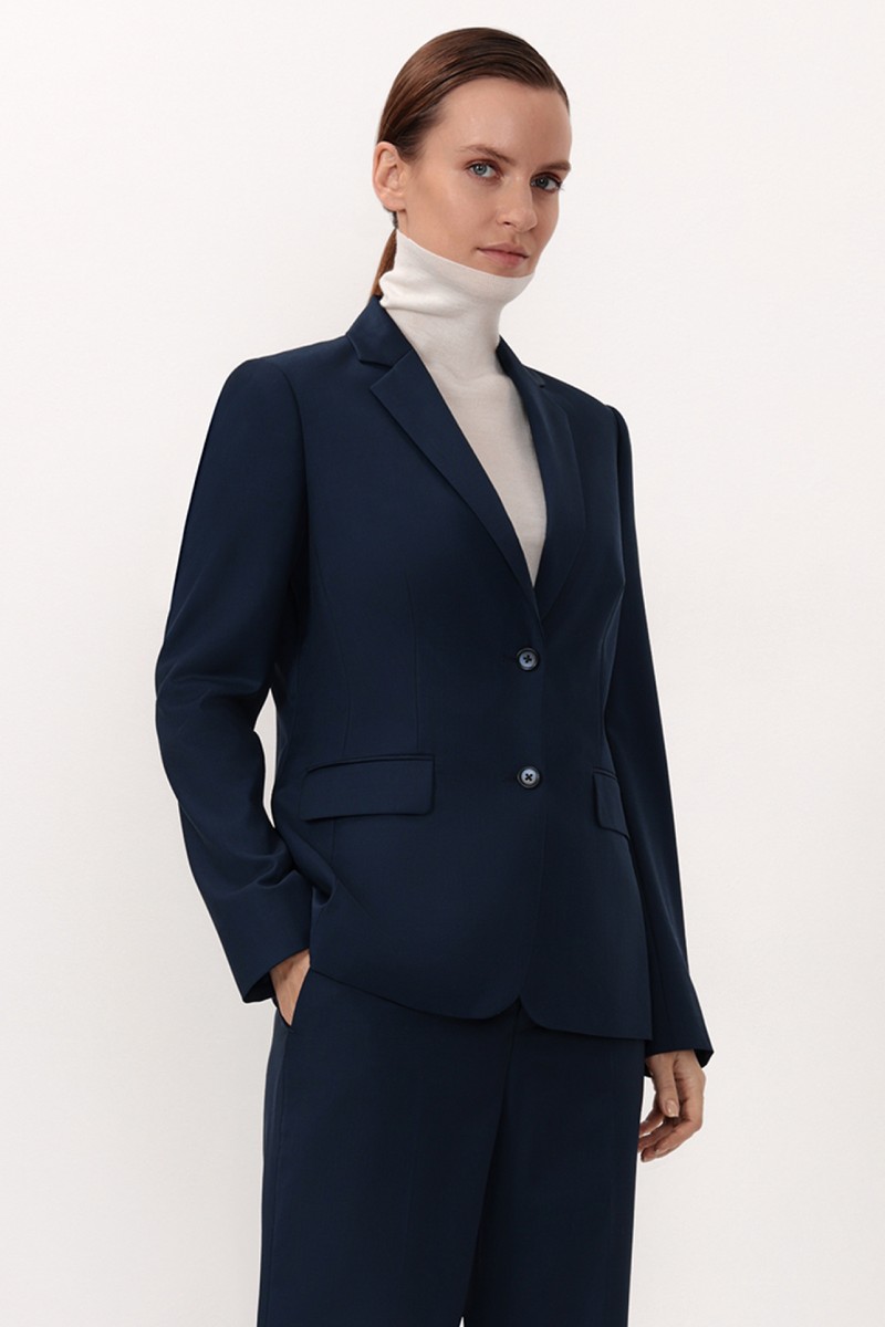 Jacket female ЖАКЕТ ЖЕНСКИЙ VASSA CODE Синий