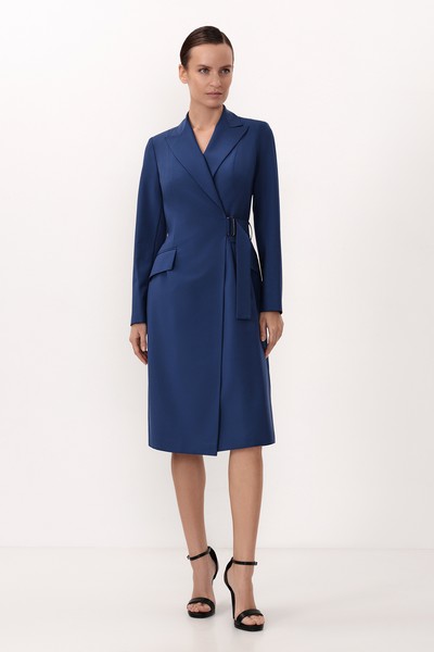 Платье VASSA&Co, пол женский, цвет синий