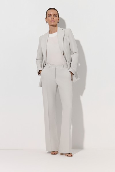 Trousers , пол female, цвет white