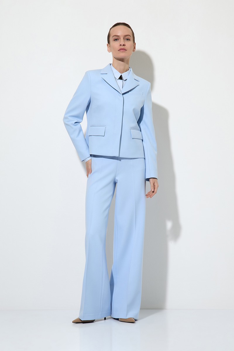 Pants female БРЮКИ  Голубой