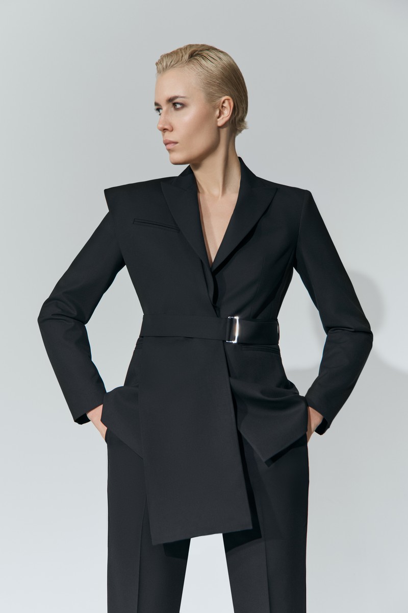 Jacket female ЖАКЕТ VASSA&Co Black