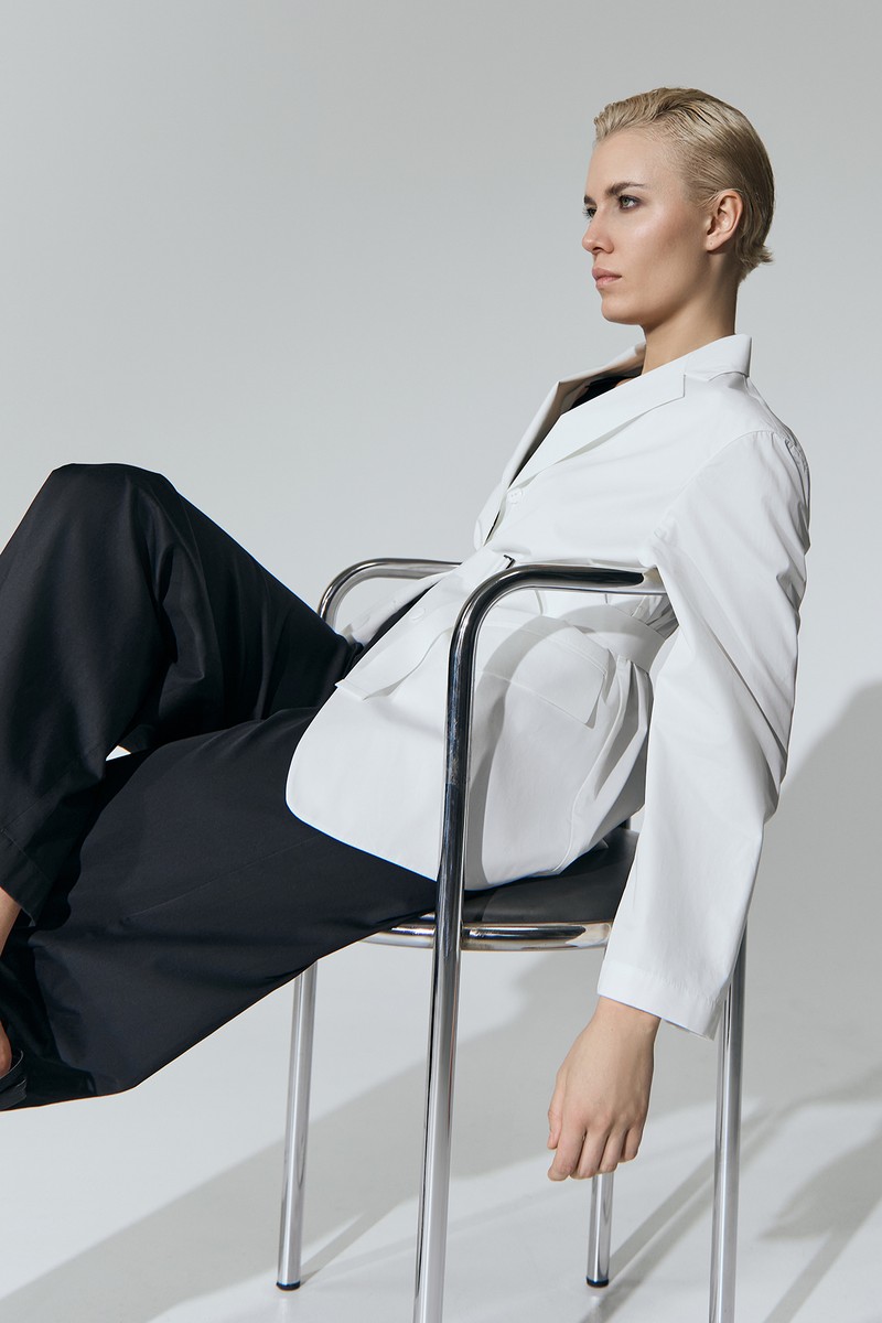 Jacket female ЖАКЕТ VASSA&Co White