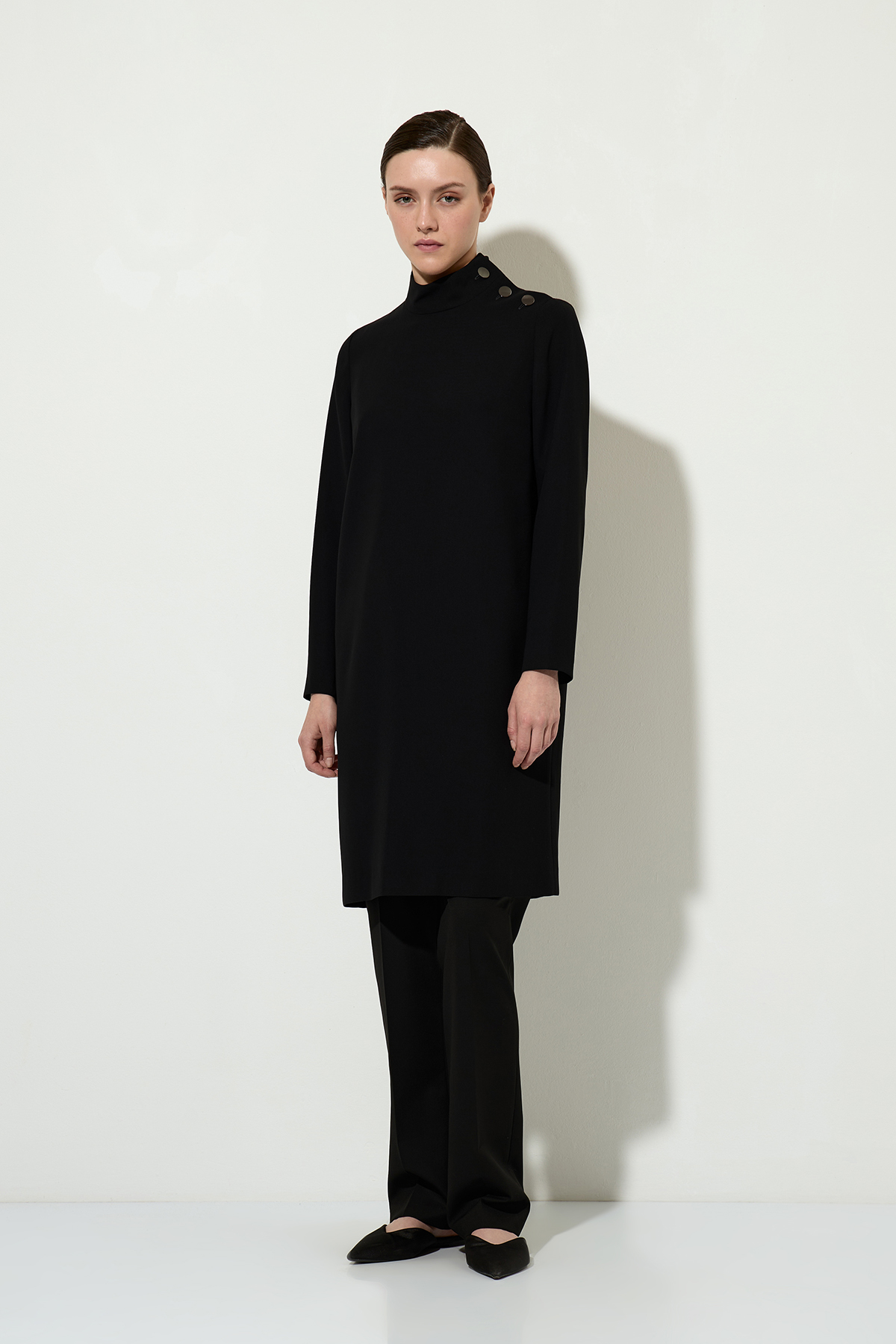 Платье female ПЛАТЬЕ VASSA&Co Black