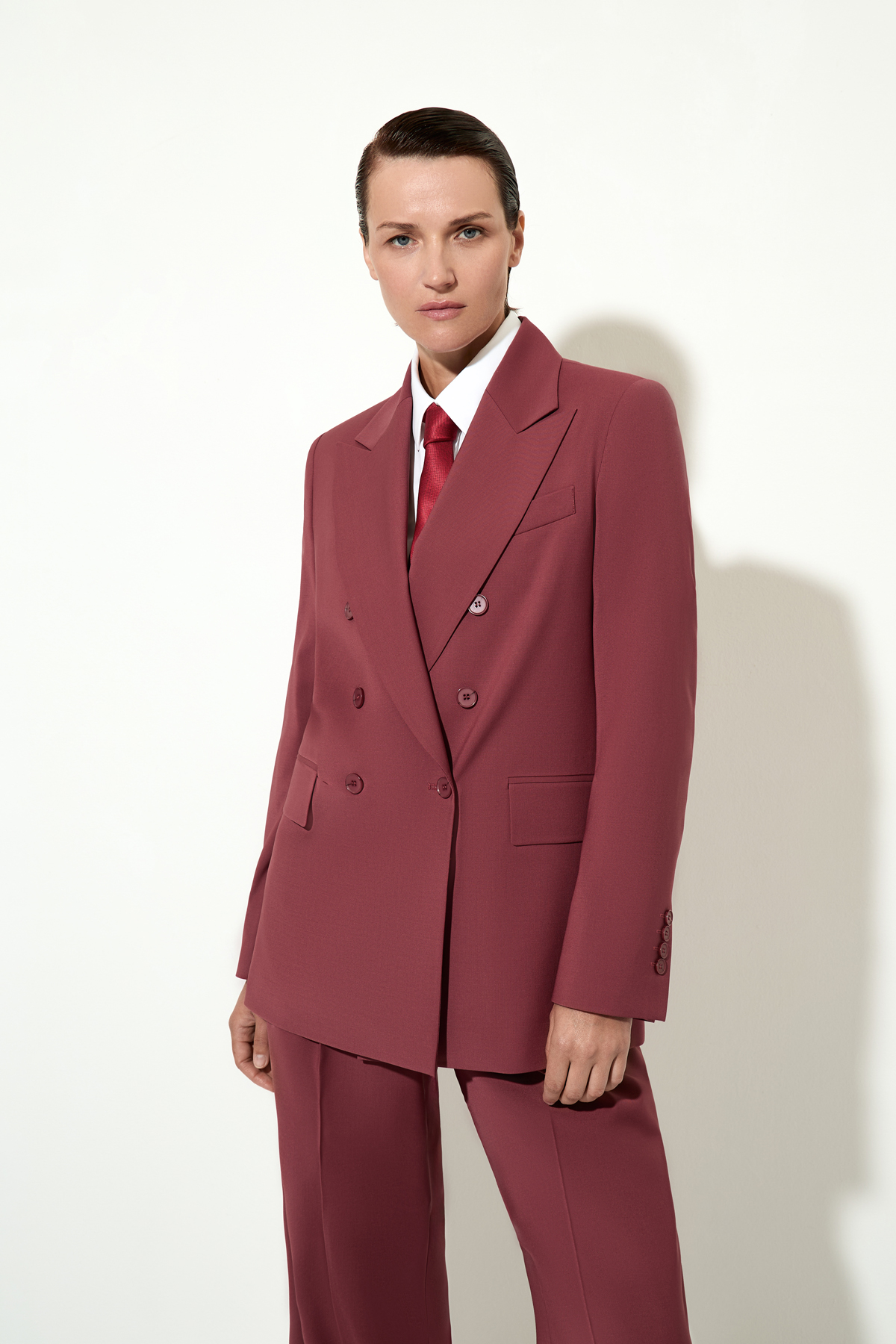 Жакет female ЖАКЕТ VASSA&Co Burgundy