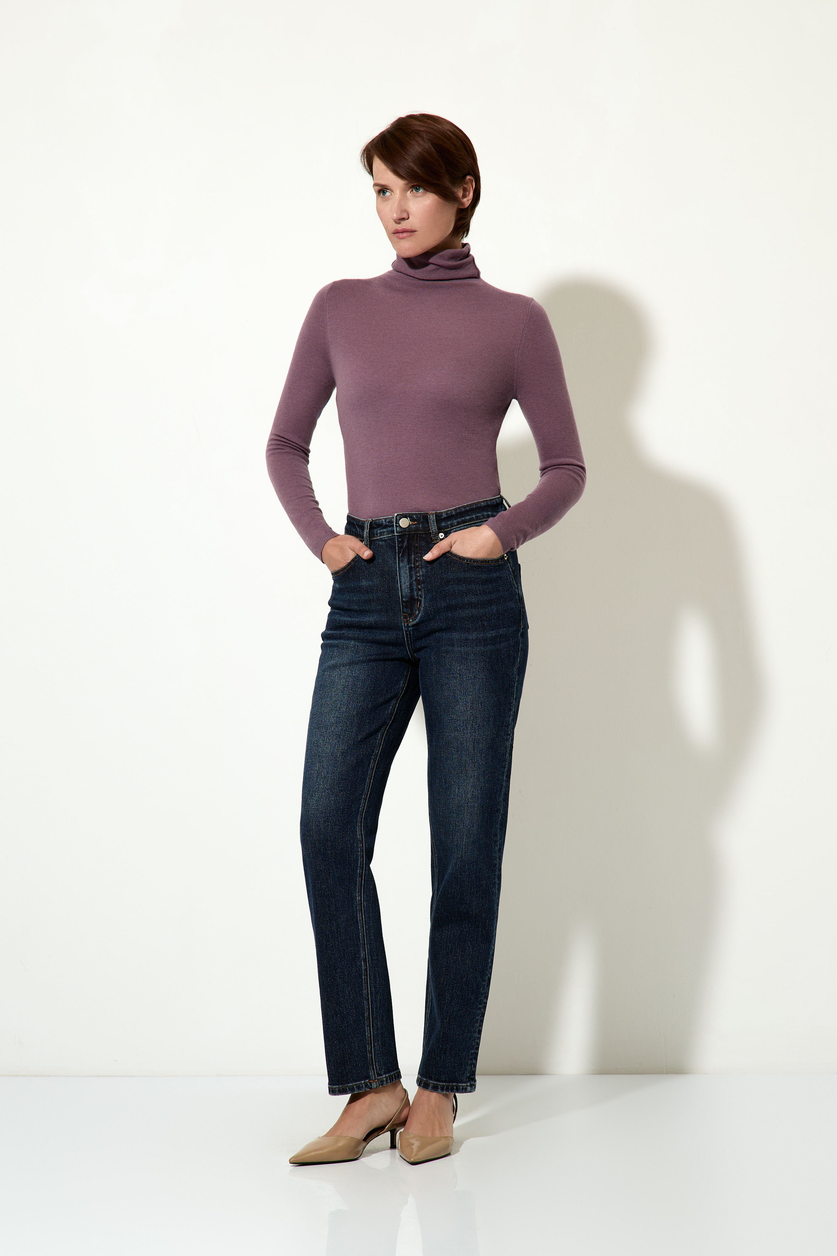 Джемпер женский female ДЖЕМПЕР ЖЕНСКИЙ VASSA CODE Violet