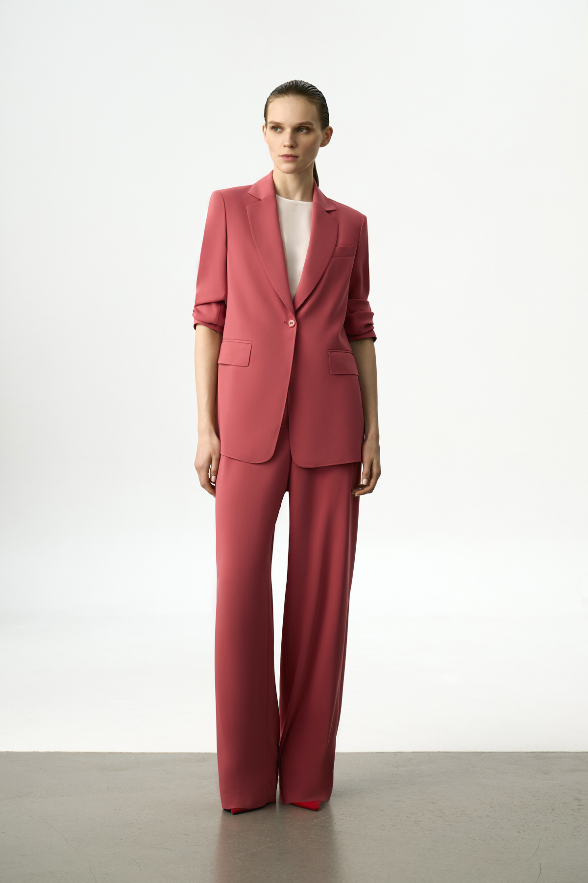 Жакет розовый VASSA&Co, пол female, цвет pink