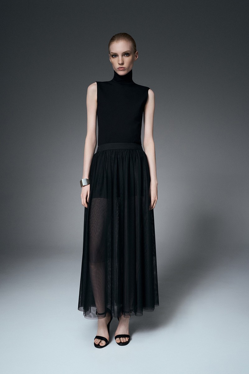 Юбка-макси VASSA&Co, пол женский, цвет черный