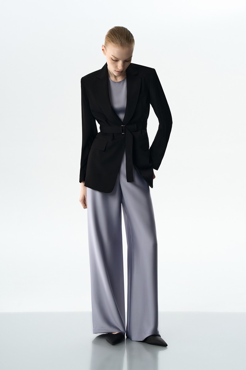 Жакет с облегченной спинкой VASSA&Co, пол женский, цвет черный