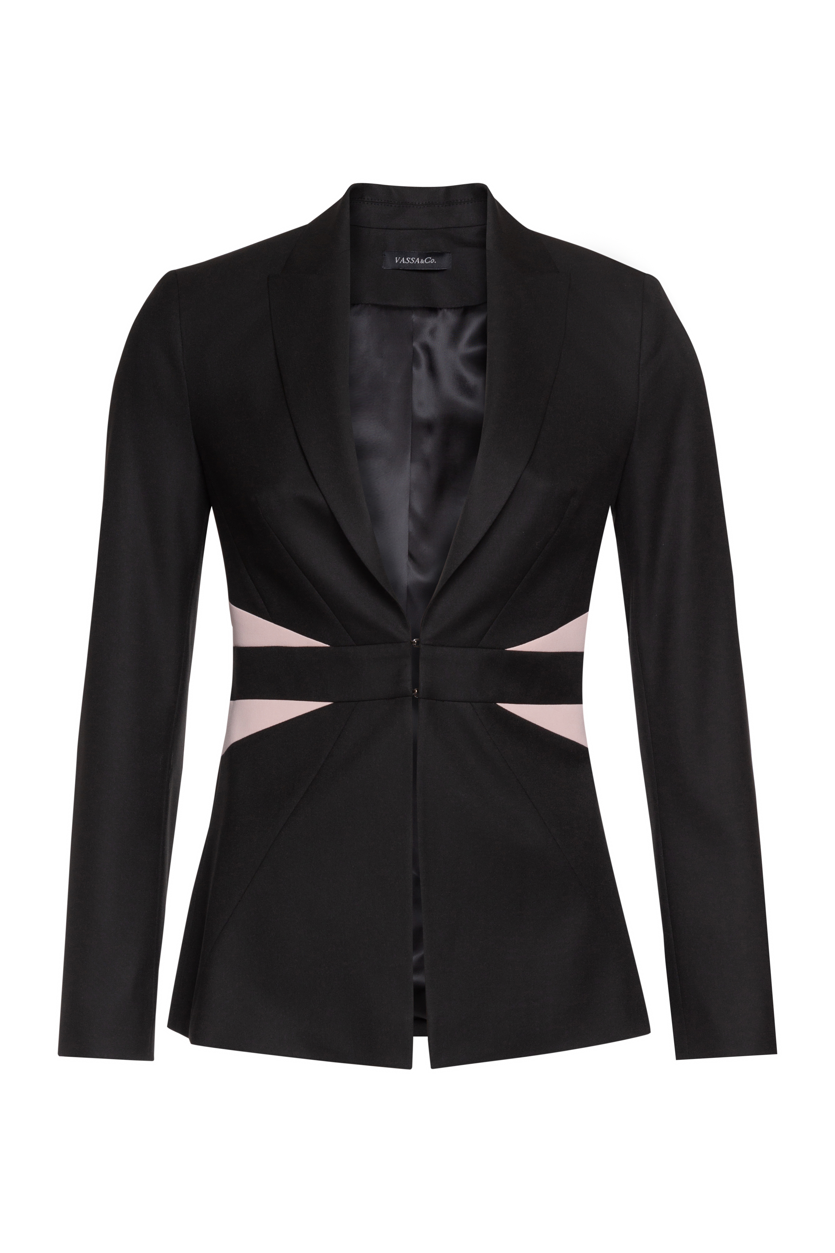 Jacket VASSA&Co, пол female, цвет black