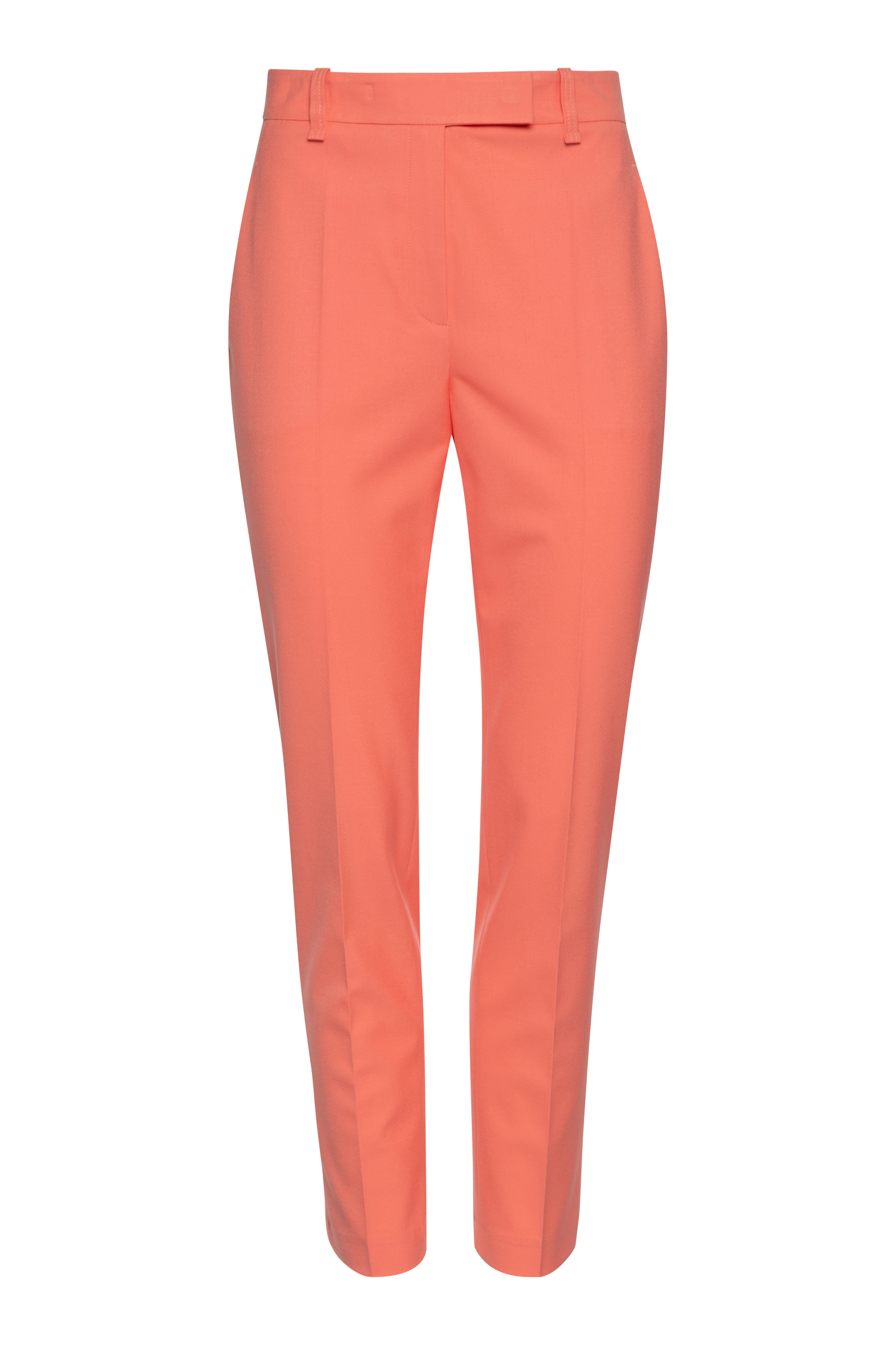 Зауженные базовые брюки VASSA&Co, пол женский, цвет розовый