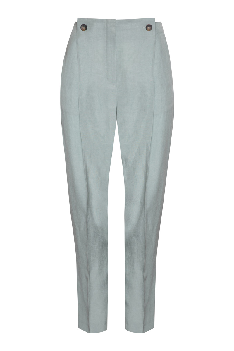 Брюки VASSA&Co, пол женский, цвет коричневый