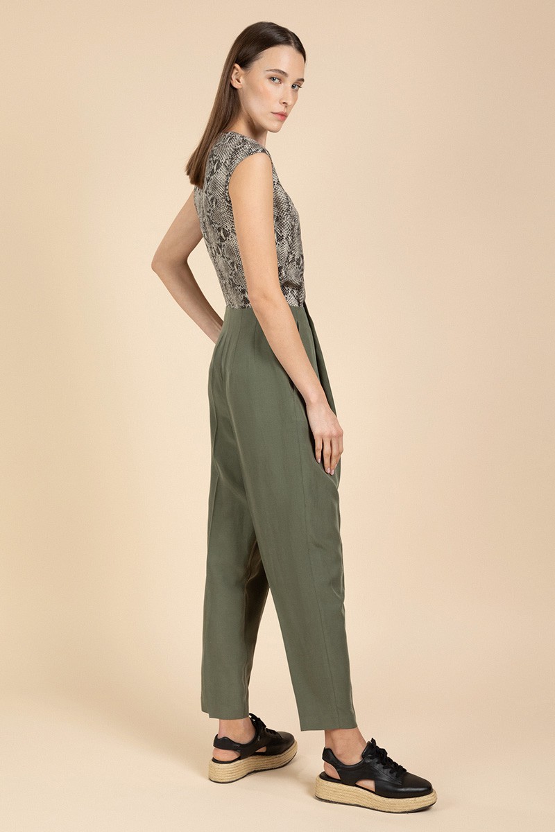 Pants VASSA&Co, пол female, цвет зеленый, фото №2