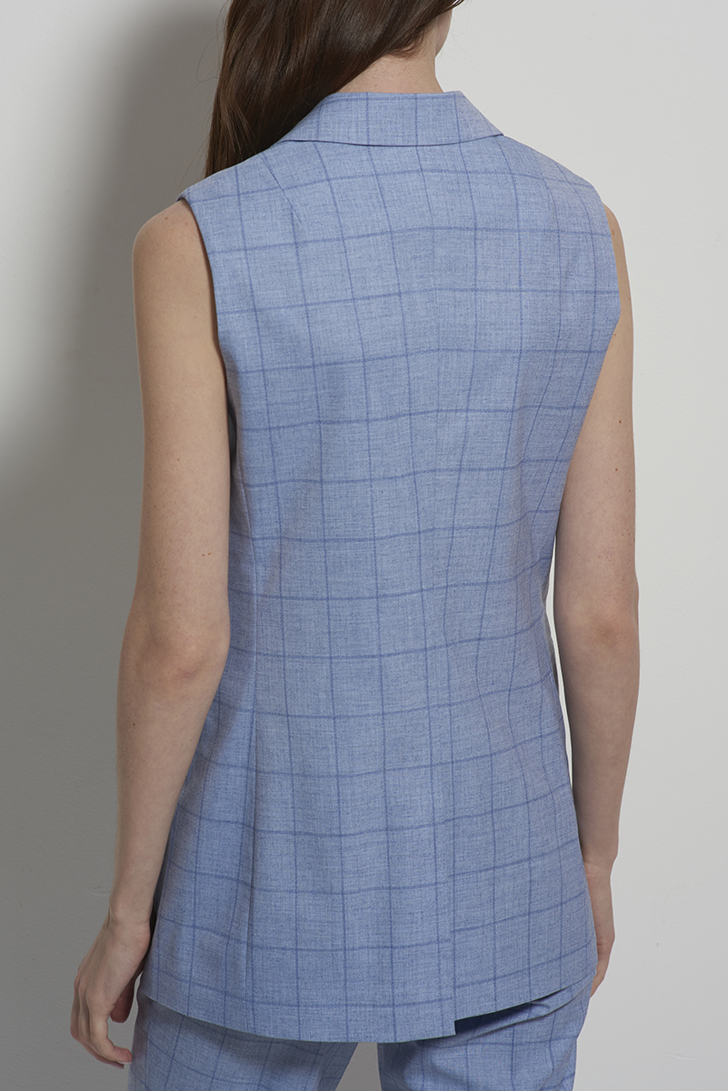 Vest VASSA CODE, пол female, цвет голубой