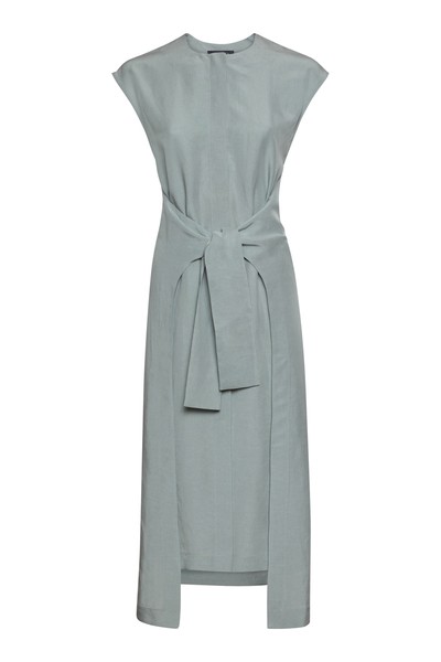 Платье с отлетными деталями VASSA&Co, пол женский, цвет коричневый, фото №7