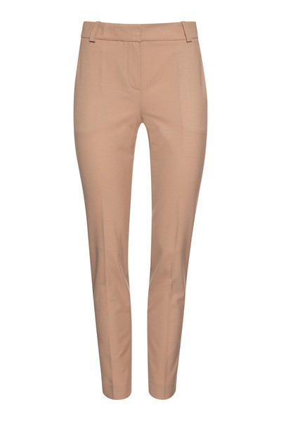 Классические прямые брюки VASSA&Co, пол женский, цвет коричневый, фото №5