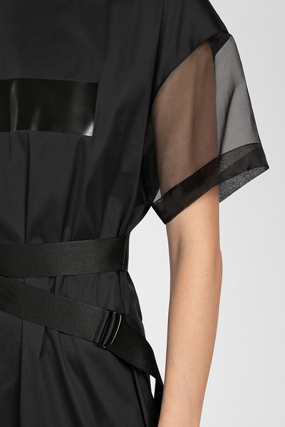 Платье в спортивном стиле VASSA&Co, пол женский, цвет черный, фото №5