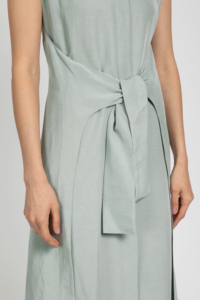 Платье с отлетными деталями VASSA&Co, пол женский, цвет коричневый, фото №6