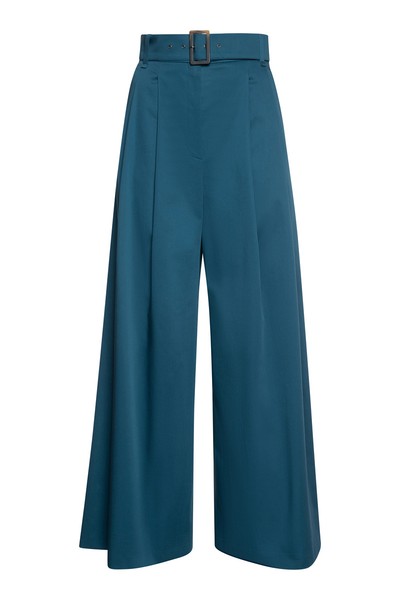 Брюки VASSA&Co, пол женский, цвет синий, фото №5