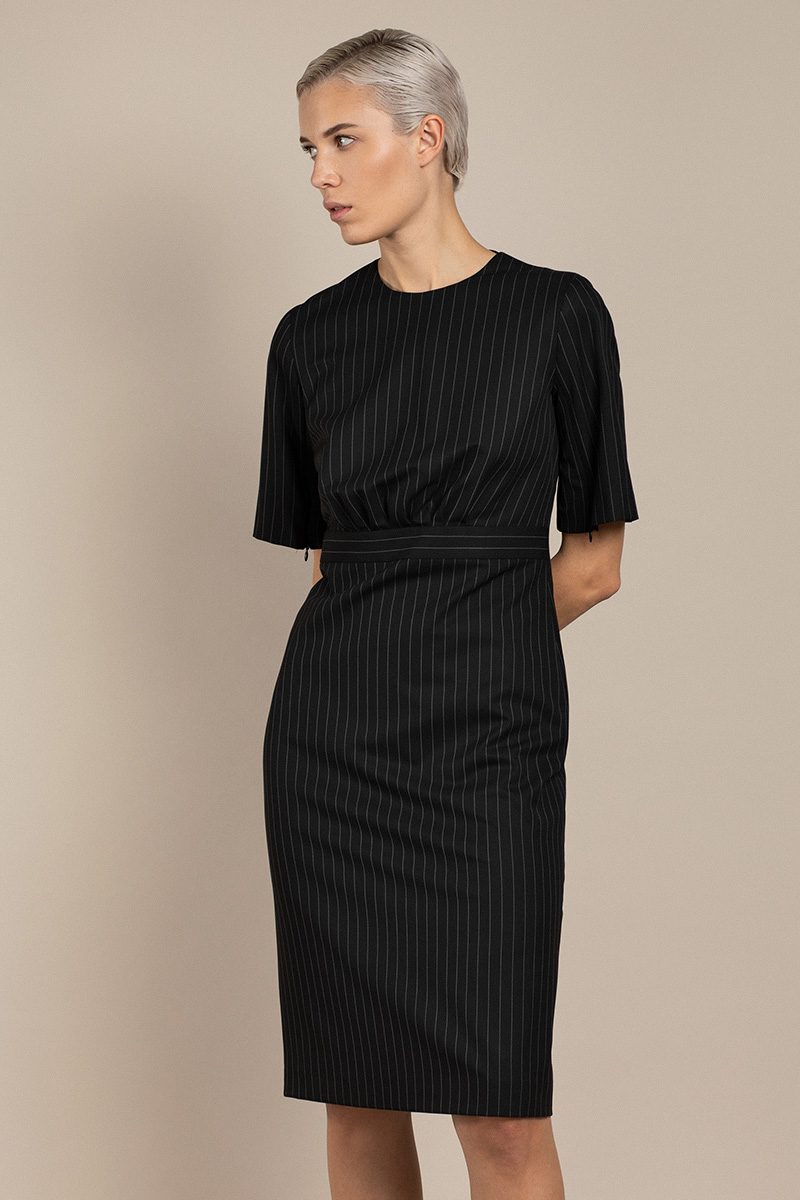 Dress VASSA&Co, пол female, цвет black