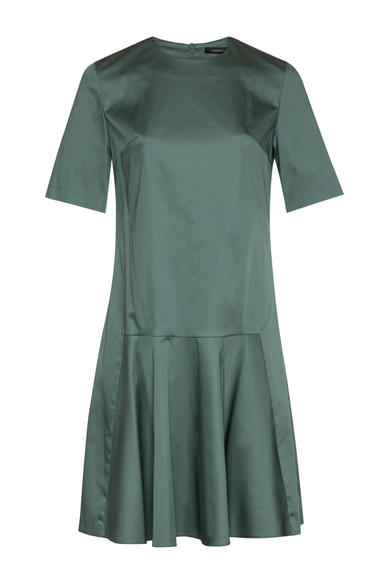 Dress VASSA&Co, пол female, цвет brown