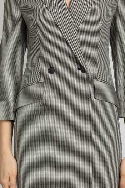 Платье-жакет приталенного силуэта VASSA&Co, пол женский, цвет черный, фото №5