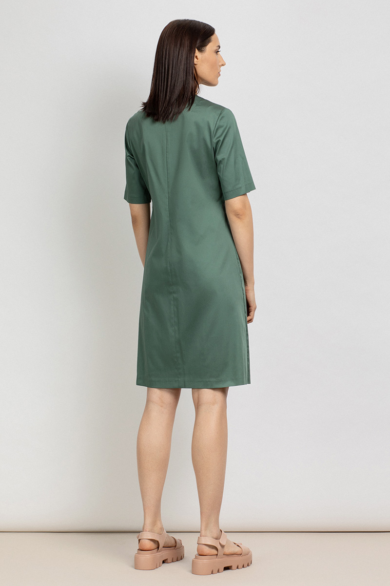 Dress VASSA&Co, пол female, цвет brown