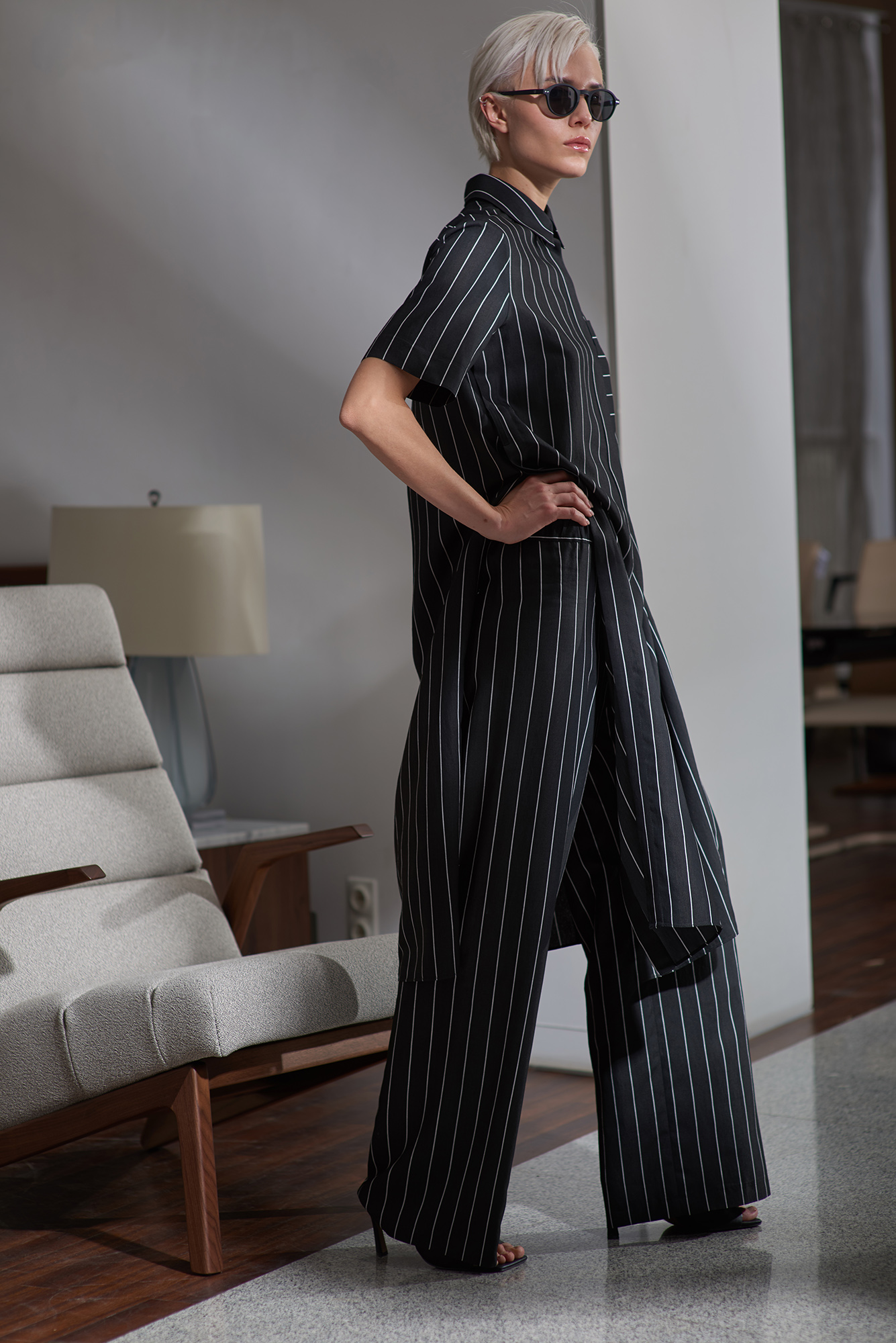 Dress VASSA&Co, пол female, цвет black