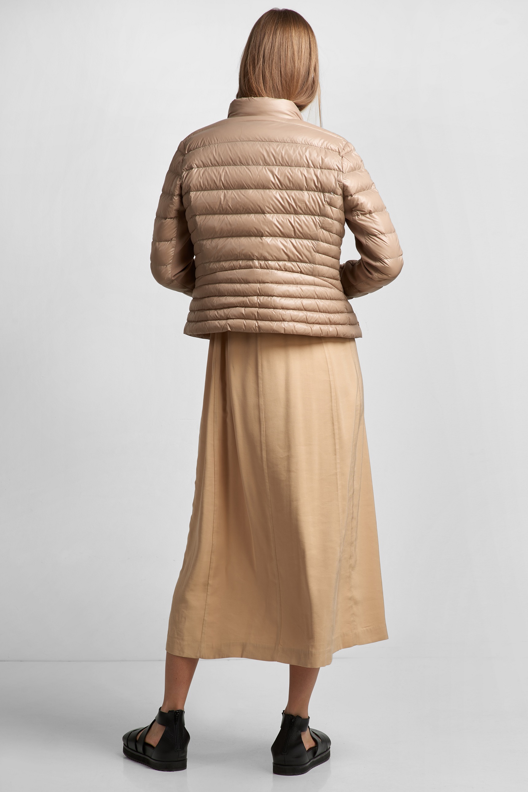 Jacket VASSA CODE, пол female, цвет Brown