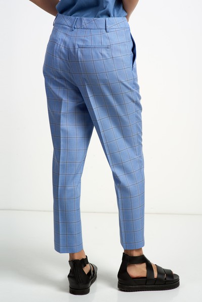 Брюки женские VASSA CODE, пол женский, цвет голубой, фото №5