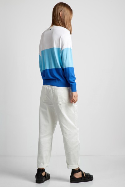 Джемпер женский VASSA CODE, пол женский, цвет синий, фото №3