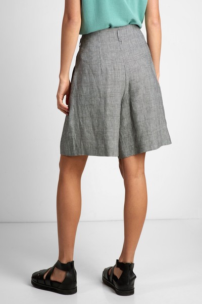 Шорты VASSA CODE, пол женский, цвет серый, фото №5