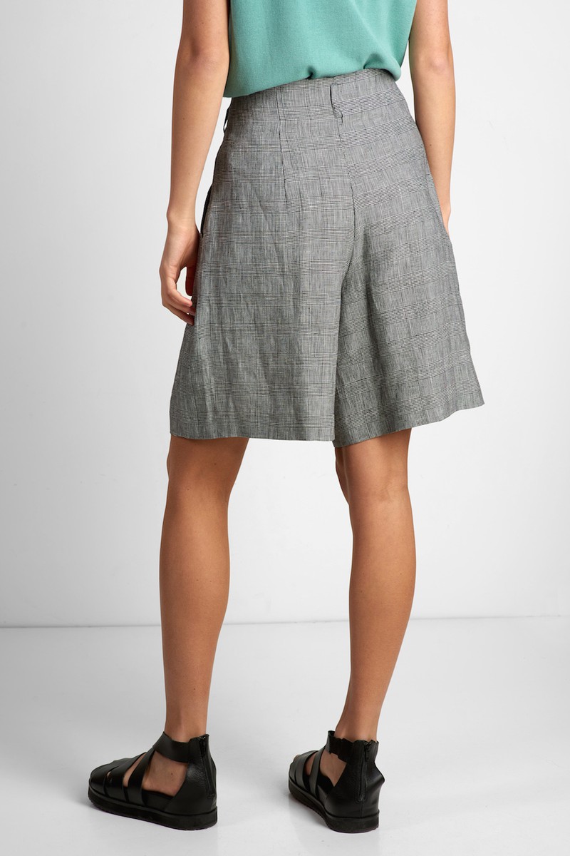 Шорты VASSA CODE, пол женский, цвет серый, фото №5