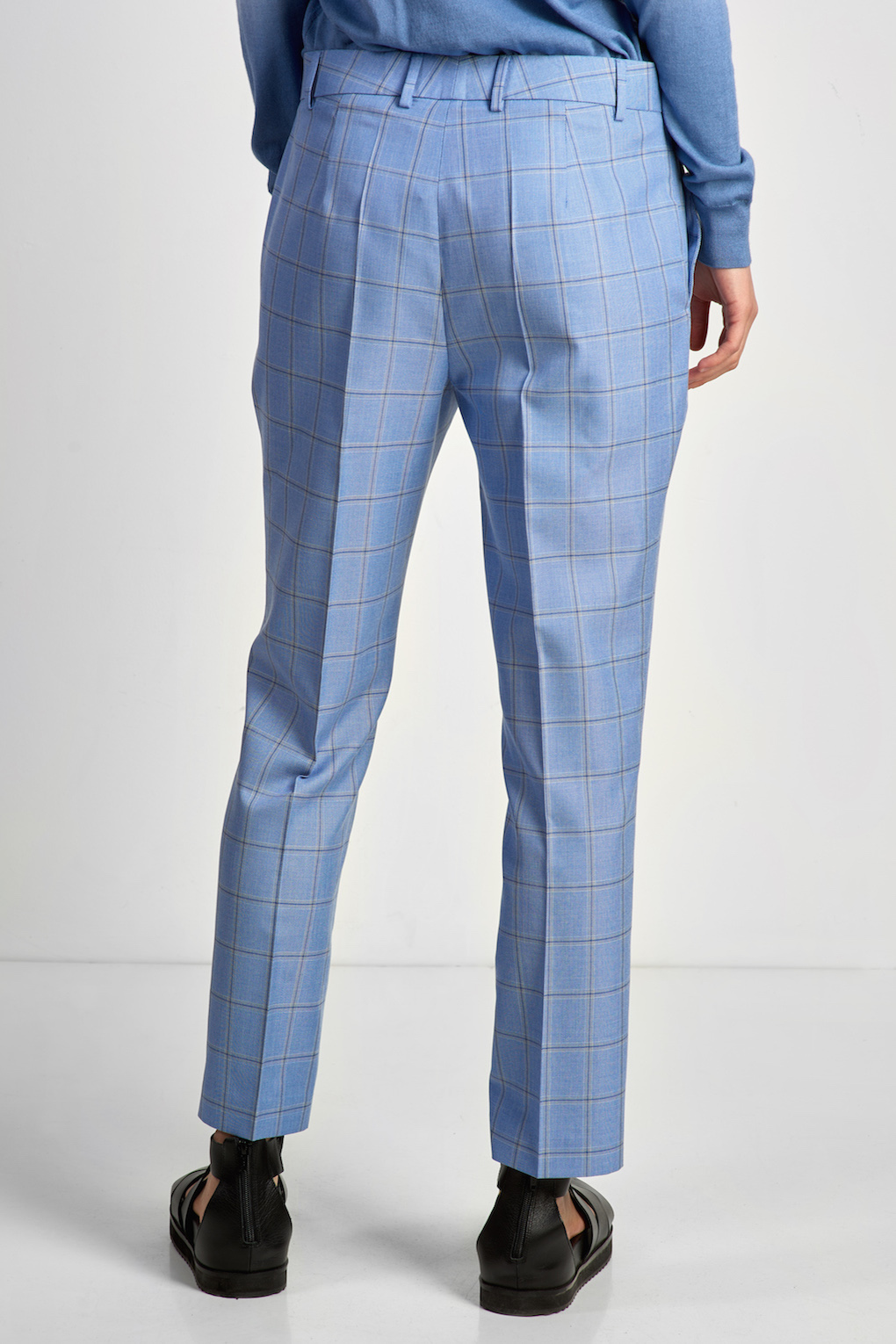 Брюки женские VASSA CODE, пол женский, цвет голубой