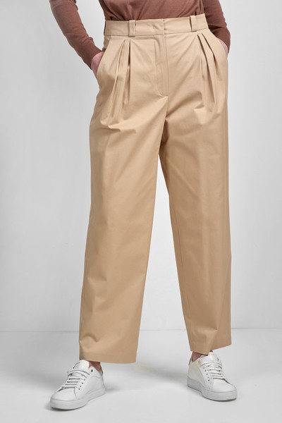 Брюки женские VASSA CODE, пол женский, цвет коричневый, фото №2