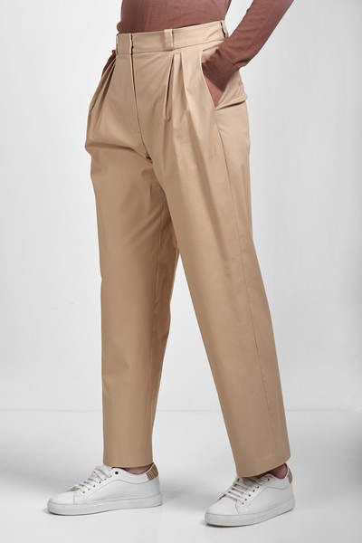 Брюки женские VASSA CODE, пол женский, цвет коричневый, фото №3