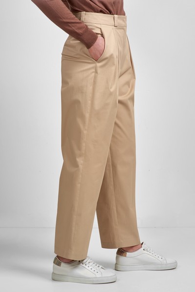 Брюки женские VASSA CODE, пол женский, цвет коричневый, фото №4