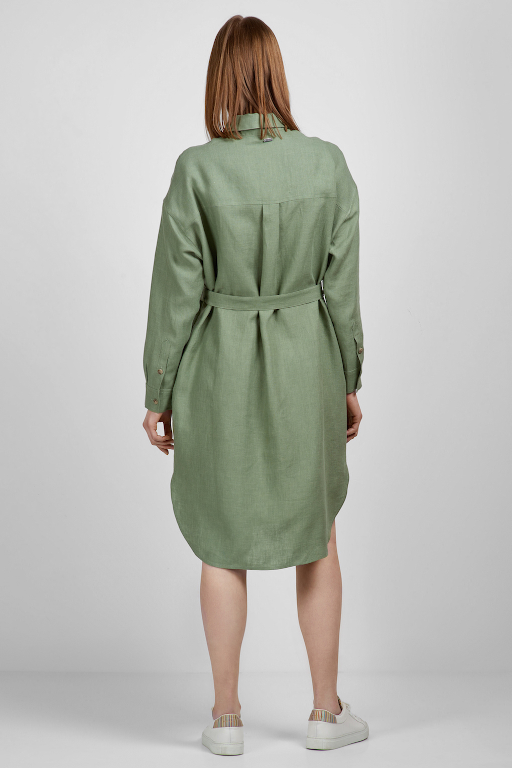 Dress VASSA CODE, пол female, цвет зеленый