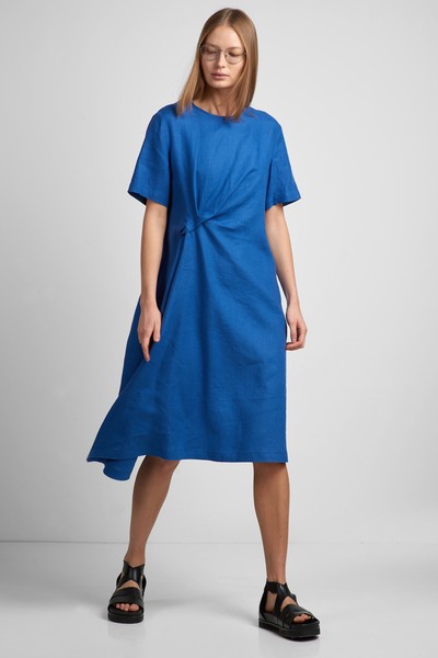 Платье VASSA CODE, пол женский, цвет синий, фото №2
