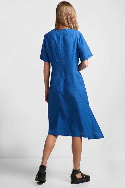 Платье VASSA CODE, пол женский, цвет синий, фото №3