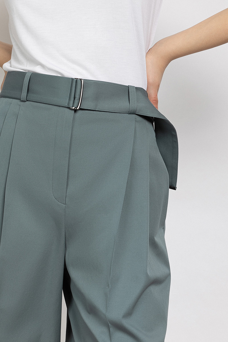 Шорты с завышенной талией VASSA&Co, пол женский, цвет голубой