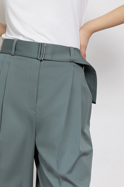 Шорты с завышенной талией VASSA&Co, пол женский, цвет голубой, фото №4