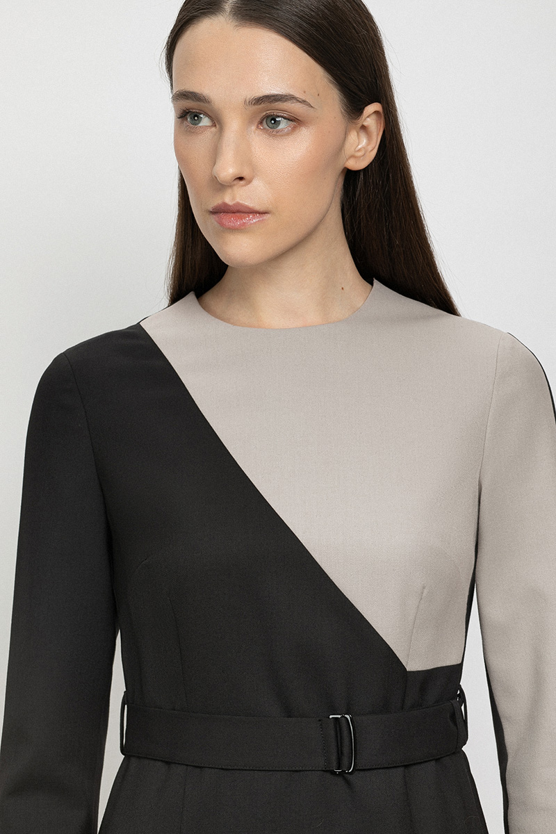 Dress VASSA&Co, пол female, цвет black