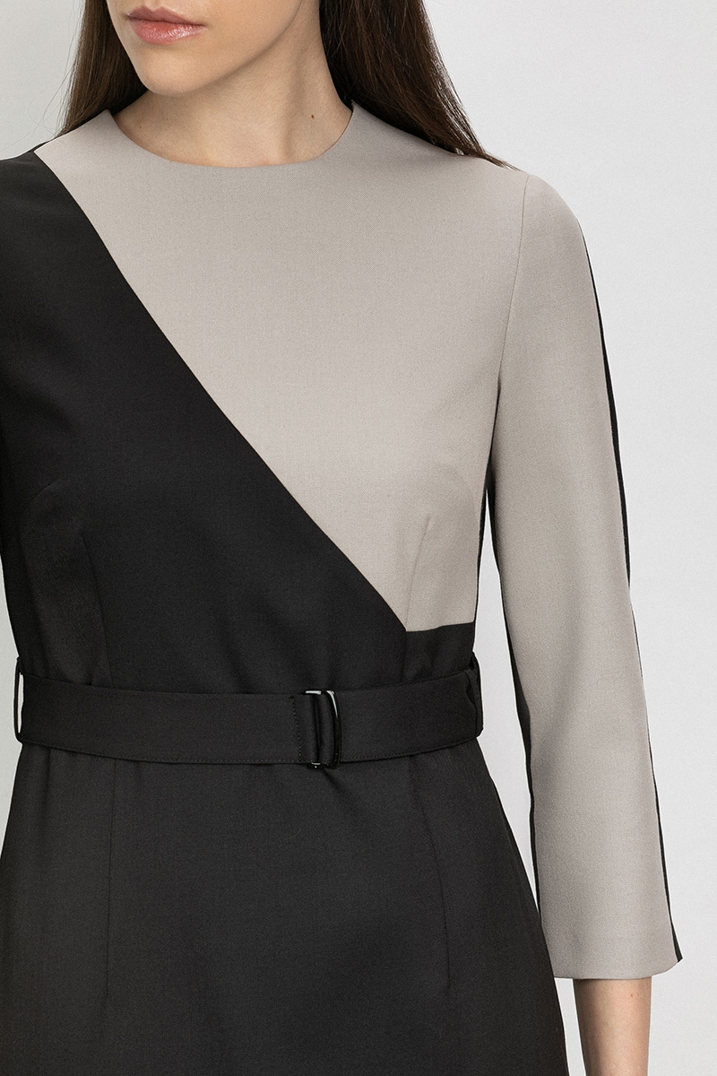 Dress VASSA&Co, пол female, цвет black