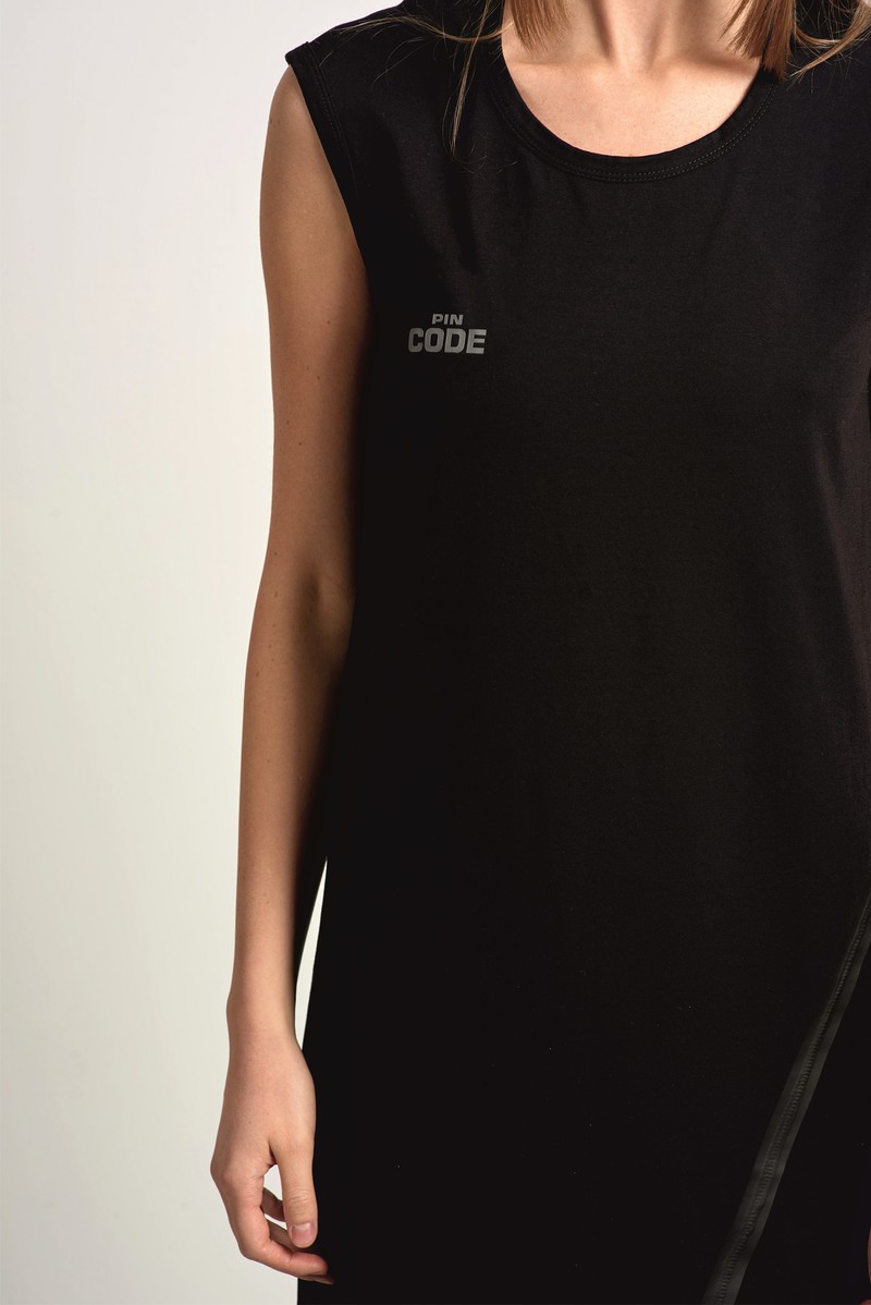 Платье VASSA CODE, пол женский, цвет черный, фото №5