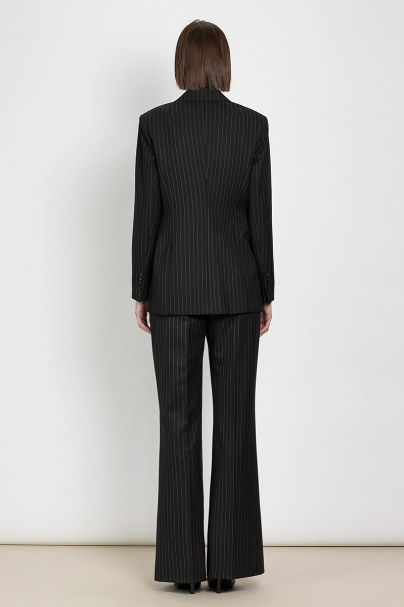 Жакет приталенного кроя VASSA&Co, пол женский, цвет черный